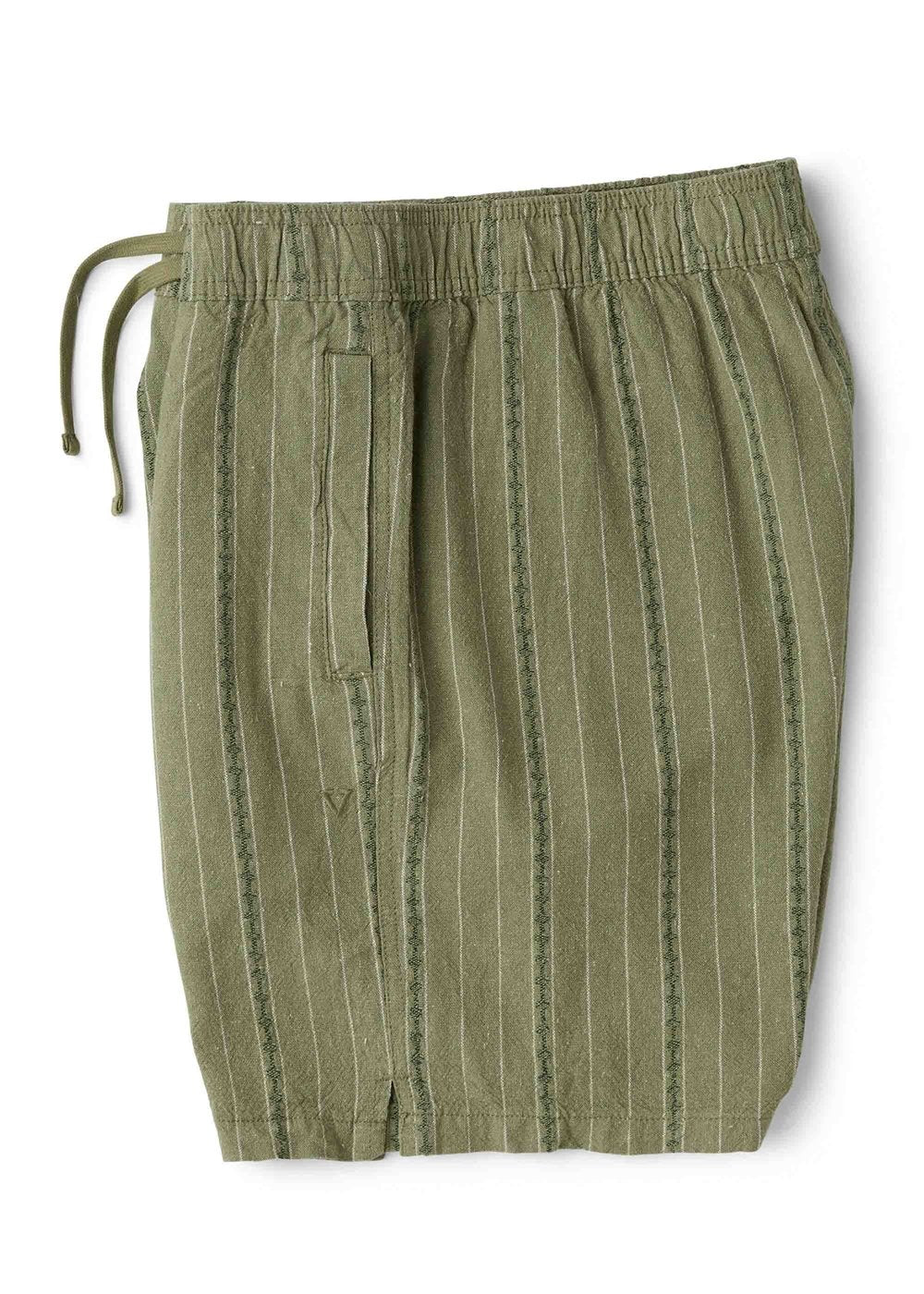 Grad Stripe 17" Elastic Linen Walkshort - Image 3