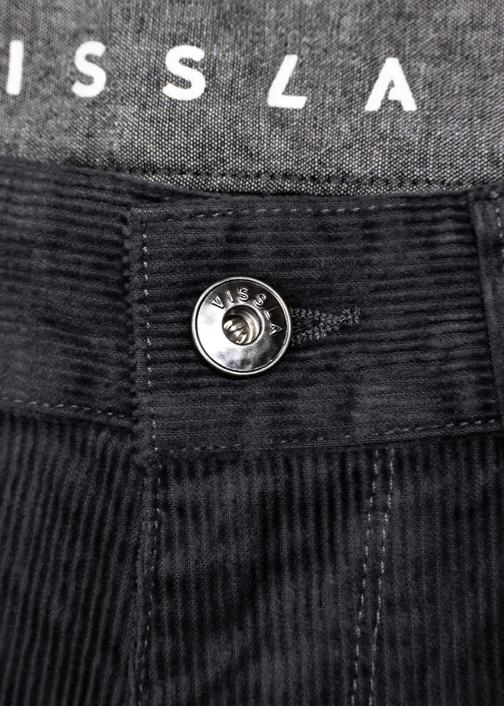 Border C Cord 5 Pkt Pant GRA - Image 4