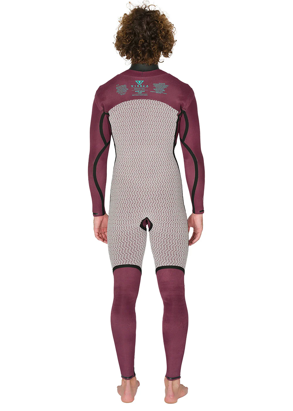New Seas 3-2 U-Zip Wetsuit - BL2 - Image 9