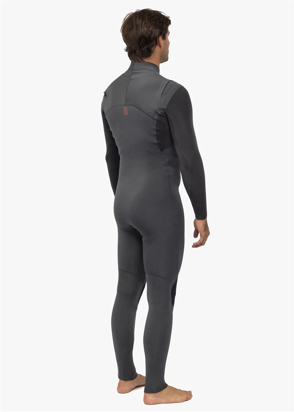 New Seas 3-2 U-Zip Wetsuit, GRA - Image 3