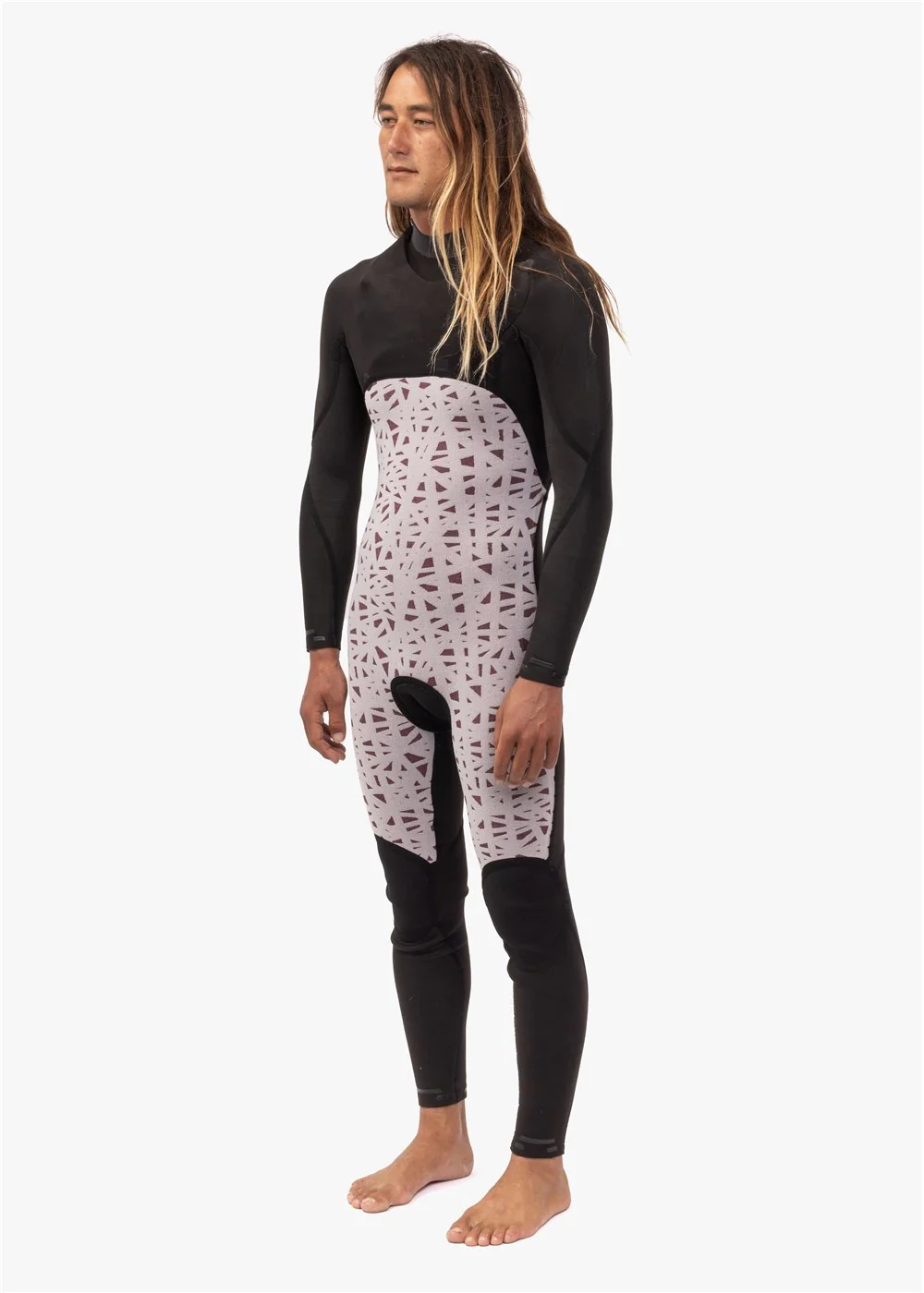 7 Seas 3-2 Full Chest Zip Wetsuit, BLK - Image 5