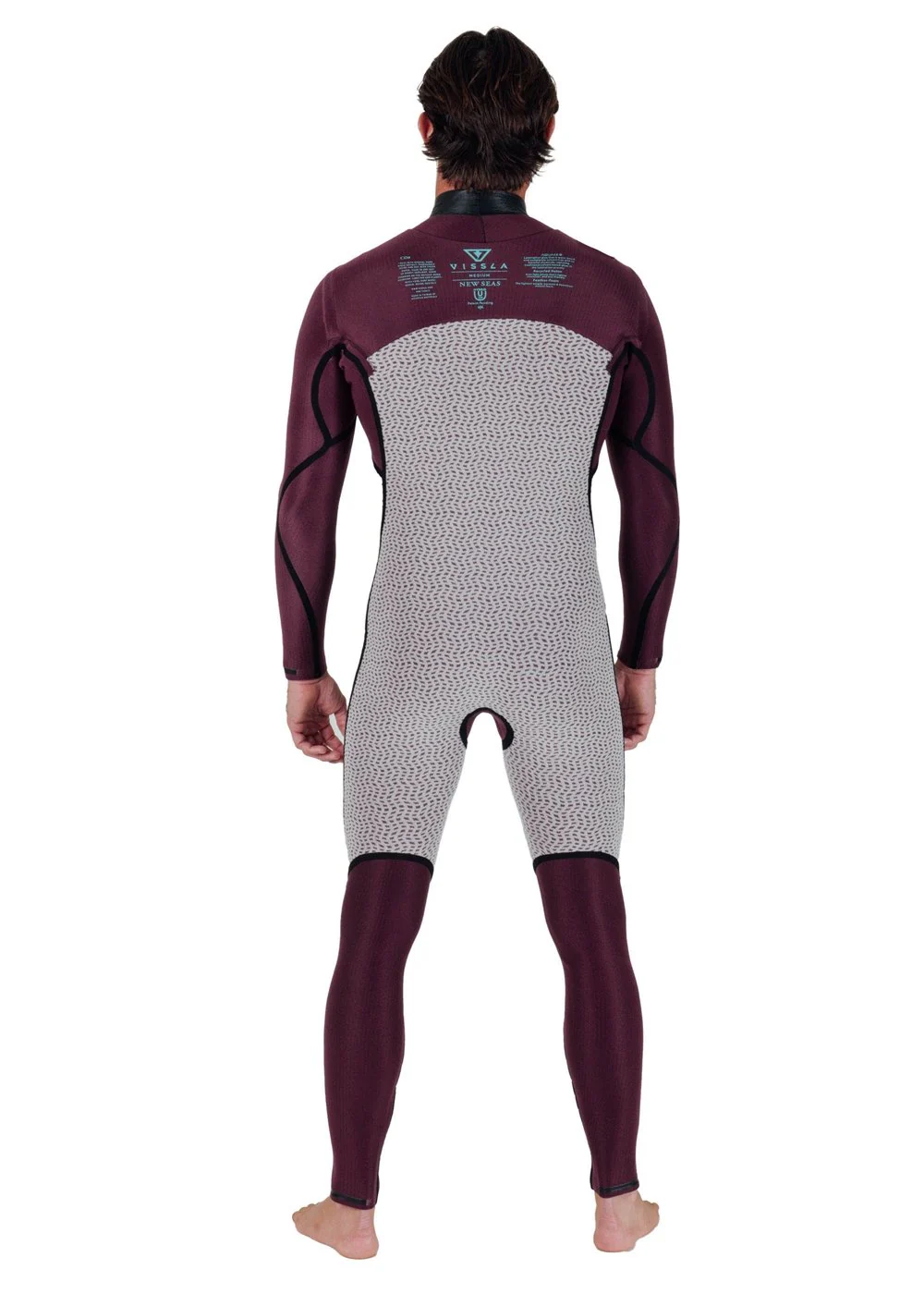 New Seas 4-3 U-Zip Wetsuit - SUR - Image 6