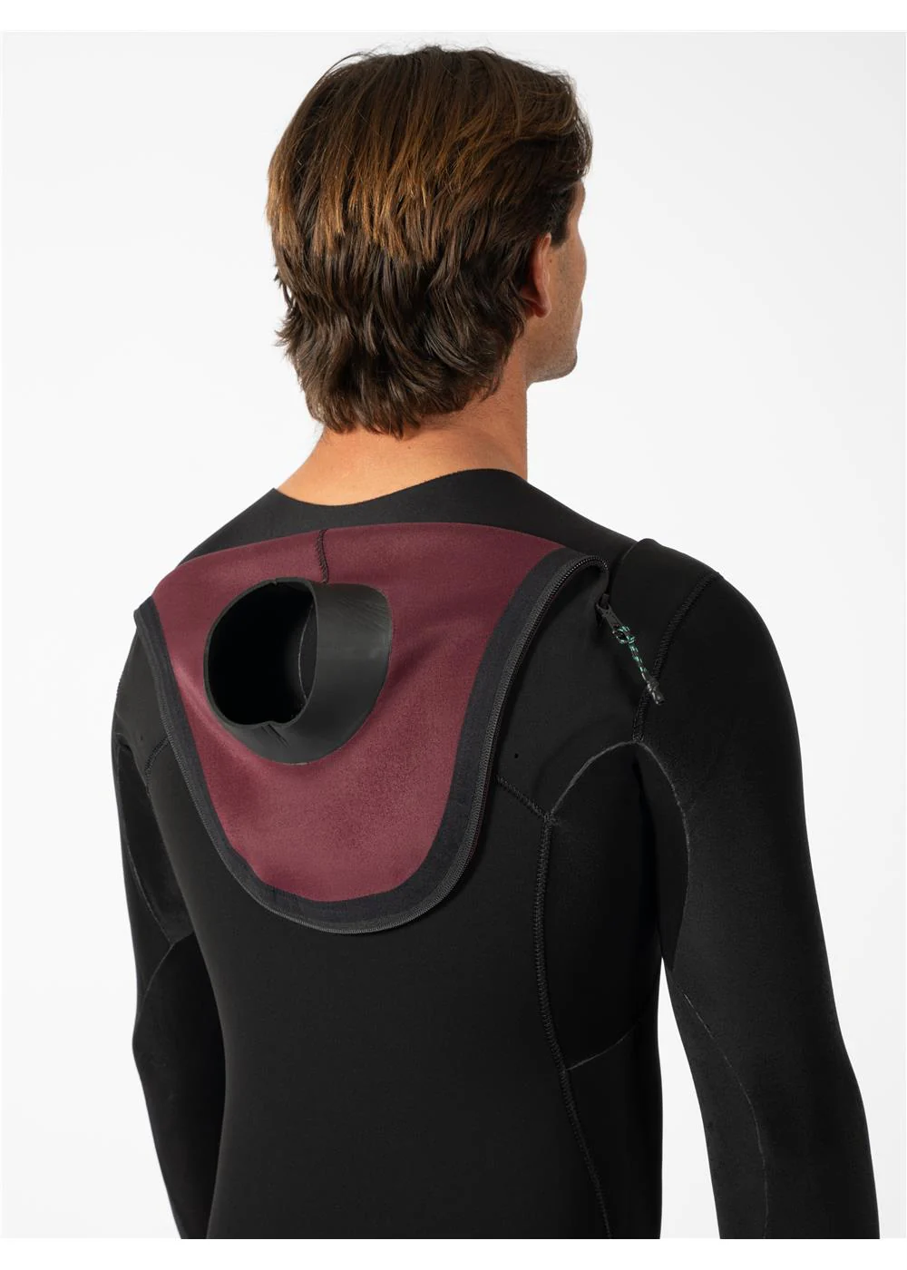 New Seas 4-3 U-Zip Wetsuit, BLK - Image 6