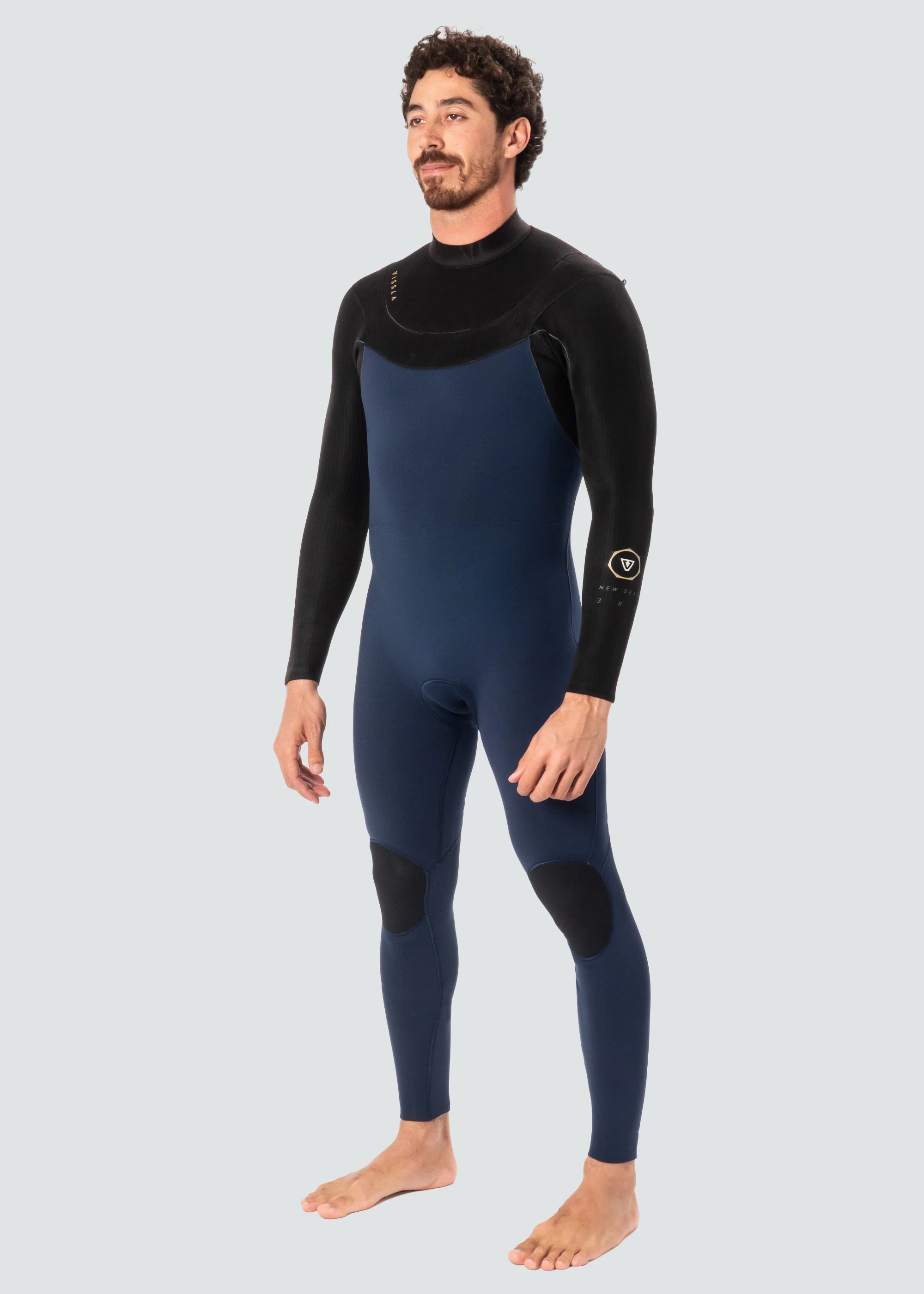 New Seas 4-3 U-Zip Wetsuit, MID - Image 3