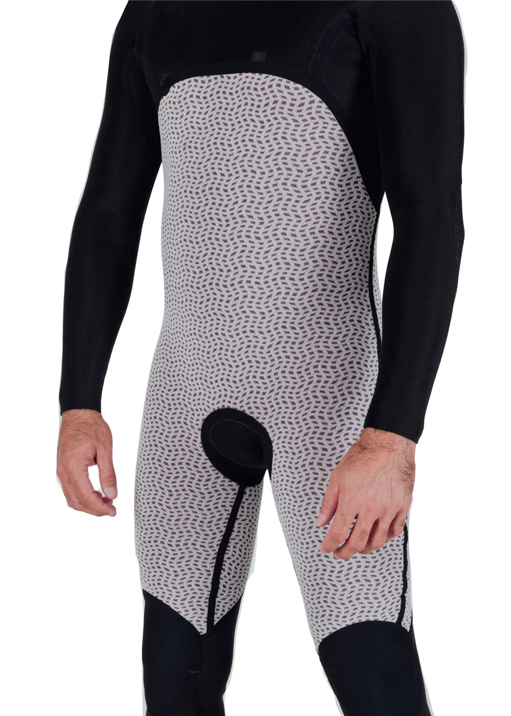 Natural Seas 4-3 Full Chest Zip BLK - Image 9